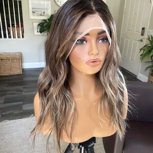 Custom Human Hair Lacetop Wig
